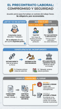 Si una empresa quiere contratar a un nuevo trabajador y éste le pide que prepare un precontrato, ¿está obligada a firmarlo?